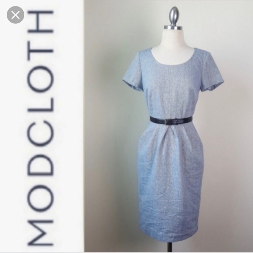 ModCloth tweed dress - with pockets!